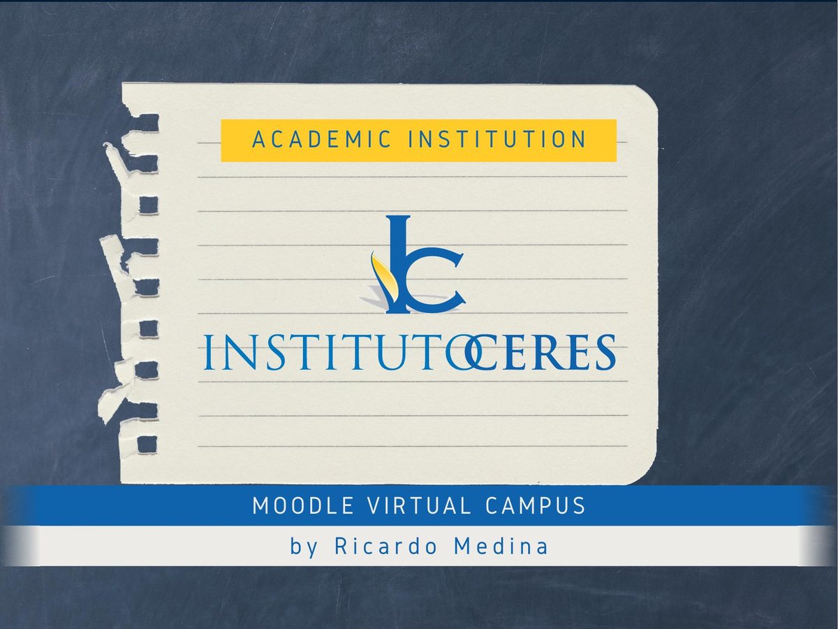 Presentación del aula virtual del Instituto Ceres